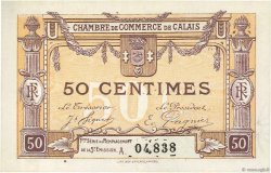50 Centimes FRANCE régionalisme et divers Calais 1918 JP.036.33 NEUF