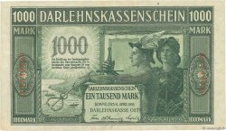 1000 Mark ALLEMAGNE Kowno 1918 P.R134b SUP