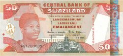 50 Emalangeni SWAZILAND  1998 P.26b UNC-