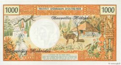 1000 Francs NUOVE EBRIDI  1975 P.20b q.FDC