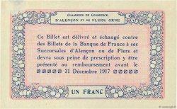 1 Franc FRANCE régionalisme et divers Alencon et Flers 1915 JP.006.04 SUP