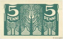 5 Penni ESTONIA  1919 P.39a FDC