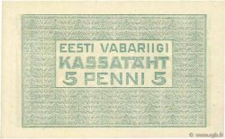 5 Penni ESTONIA  1919 P.39a FDC