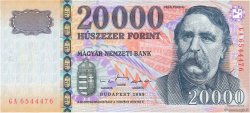 20000 Forint UNGHERIA  1999 P.184a FDC