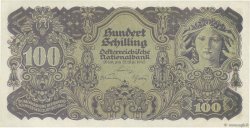 100 Schilling AUTRICHE  1945 P.118 SPL