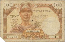 100 Francs TRÉSOR FRANÇAIS FRANCE  1947 VF.32.01 pr.B