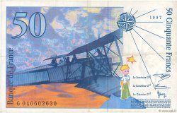 50 Francs SAINT-EXUPÉRY Modifié FRANCE  1997 F.73.04 VF
