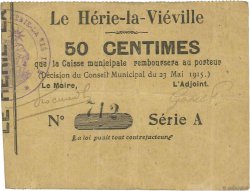 50 Centimes FRANCE Regionalismus und verschiedenen  1915 JP.02-1165