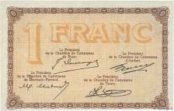 1 Franc FRANCE regionalismo y varios Puy-De-Dôme 1918 JP.103.16 FDC