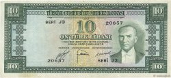 10 Lira TÜRKEI  1951 P.156a