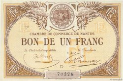 1 Franc FRANCE régionalisme et divers Nantes 1918 JP.088.05 NEUF
