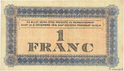 1 Franc FRANCE régionalisme et divers Roanne 1915 JP.106.02 TTB