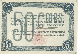 50 Centimes FRANCE régionalisme et divers Rochefort-Sur-Mer 1920 JP.107.17 NEUF