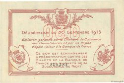50 Centimes FRANCE régionalisme et divers Niort 1915 JP.093.01 SPL