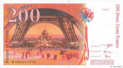 200 Francs EIFFEL FRANCIA  1997 F.75.04b q.FDC