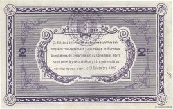 2 Francs Annulé FRANCE regionalism and miscellaneous Caen et Honfleur 1918 JP.034.11 XF