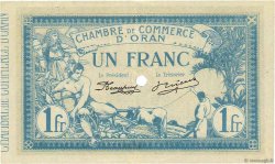1 Franc Spécimen FRANCE regionalism and miscellaneous Oran 1915 JP.141.12