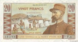 20 Francs Émile Gentil AFRIQUE ÉQUATORIALE FRANÇAISE  1946 P.22