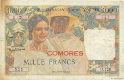 1000 Francs COMOROS  1963 P.05b