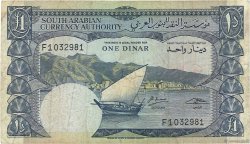 1 Dinar YEMEN DEMOCRATIC REPUBLIC  1965 P.03b