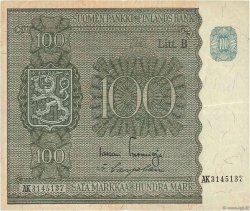 100 Markkaa FINLANDE  1945 P.088 TTB