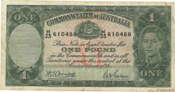 1 Pound AUSTRALIA  1942 P.26b