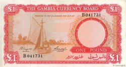 1 Pound GAMBIE  1965 P.02a