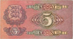 5 Krooni ESTONIA  1929 P.62a VF