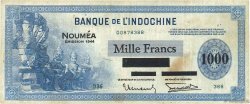 1000 Francs NEW CALEDONIA  1944 P.47b