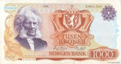 1000 Kroner NORWAY  1985 P.40c