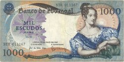 1000 Escudos PORTUGAL  1967 P.172a MBC