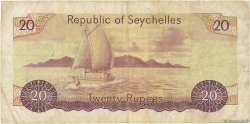 20 Rupees SEYCHELLES  1977 P.20a BC