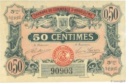 50 Centimes FRANCE regionalism and miscellaneous Angoulême 1917 JP.009.33