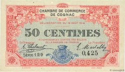 50 Centimes FRANCE regionalism and miscellaneous Cognac 1916 JP.049.01 XF