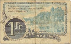 1 Franc FRANCE regionalism and miscellaneous Laval 1920 JP.067.05 F