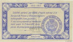 1 Franc Annulé FRANCE régionalisme et divers Blois 1915 JP.028.04 SUP