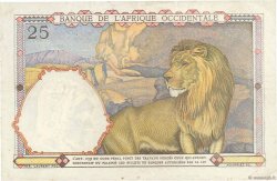 25 Francs AFRIQUE OCCIDENTALE FRANÇAISE (1895-1958)  1939 P.22 TTB+