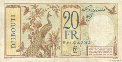 20 Francs DJIBOUTI  1936 P.07 TB+