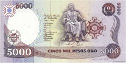 5000 Pesos Oro COLOMBIE  1990 P.436 NEUF