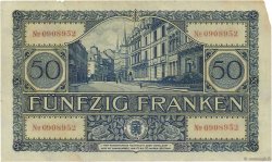 50 Francs LUXEMBURG  1932 P.38a fVZ