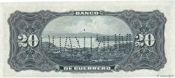 20 Pesos Non émis MEXICO Guerrero 1906 PS.0300b ST