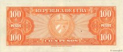 100 Pesos CUBA  1959 P.093a SUP