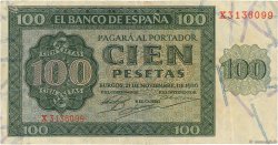 100 Pesetas ESPAGNE  1936 P.101