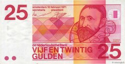 25 Gulden NIEDERLANDE  1971 P.092a fVZ