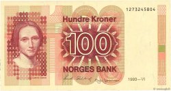100 Kroner NORVÈGE  1993 P.43d SUP