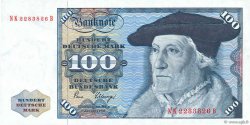 100 Deutsche Mark ALLEMAGNE FÉDÉRALE  1980 P.34d SPL