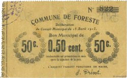 50 Centimes FRANCE régionalisme et divers  1915 JP.02-0983