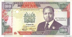 100 Shillings KENIA  1992 P.27d