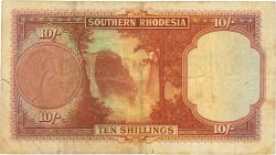 10 Shillings RHODÉSIE DU SUD  1951 P.09f TB