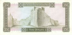 5 Dinars LIBYE  1972 P.36b TTB